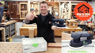 Festool ETS EC 150/5 Orbital Sander. Why This Sander? Review and Demonstration.