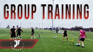 FULL Small Group Football Training | Loads of Soccer Training Ideas | Joner Football screenshot 4