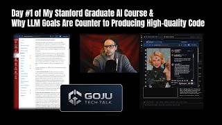 Day 1 of My Stanford Graduate AI Course and Why LLM Economics Are Counter to Good Code
