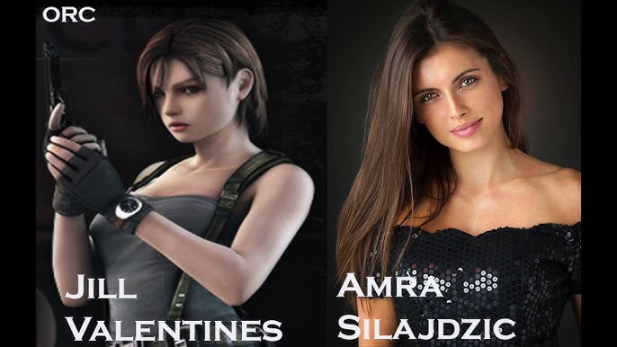 All Real Face Models Behind Resident Evil 3 Remake Characters