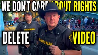 Help ID Corrupt Cops! Cops Owned & Dismissed! Violating Rights While Laughing First Amendment Audit