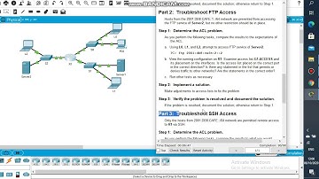 4.4.2.10 Packet Tracer - Troubleshooting IPv6 ACLs