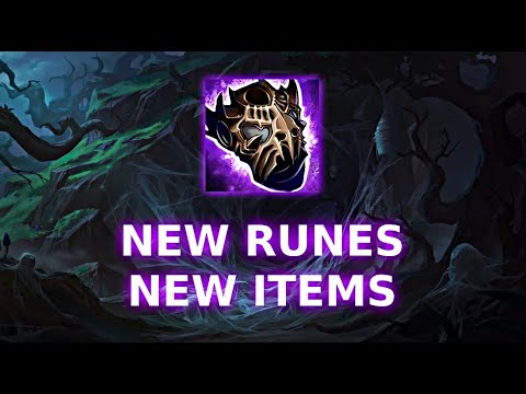HUGE RUNES AND ITEMS CHANGES 14.10 NEW SPLIT NEW ITEMS