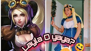 I transformed myself into layla (low cost cosplay) 