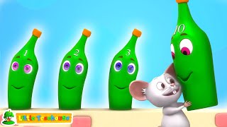 Sepuluh botol hijau video pendidikan   lebih Musik Prasekolah Untuk Anak