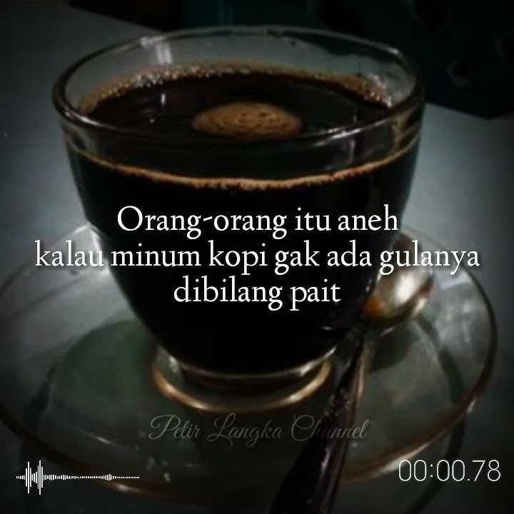 Story Wa kata kata Gus Miftah||Bab kopi & Gula