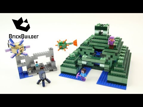 lego minecraft the ocean monument