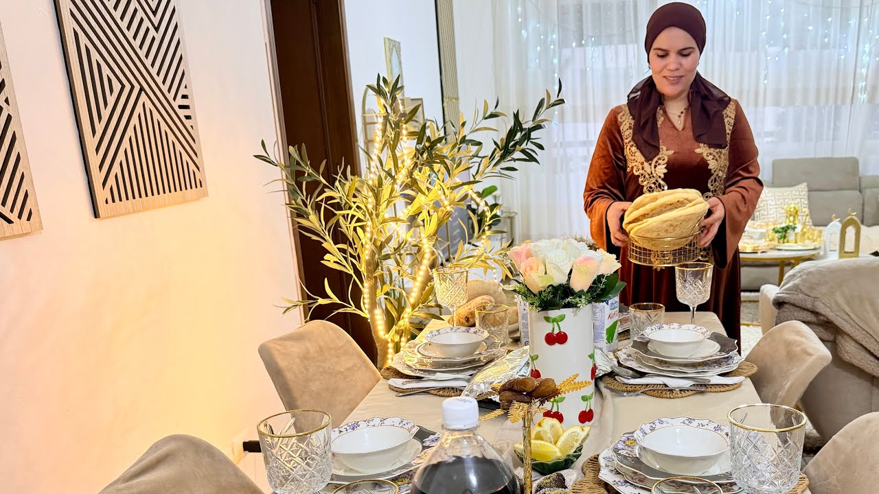 ضيافة تونسية في رمضان 🌙 لمة الأصحاب في الغربة-بديت معاكم من الصباح حتى لقهوة السهرية- دبارتي للعشاء 