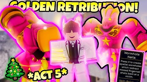 [YBA] Golden Retribution Act 4 BREAKS 1v1s Ranked...