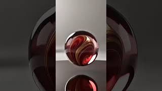 The Ultimate Crimson Marble Drop 🍷✨ #oddlysatisfying #shorts #asmr