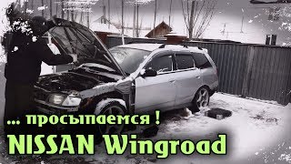 NISSAN Wingroad Просыпаемся !!!