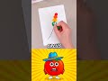 Drawing Made With The Help Of A Short Line 👍 #shorts #ytshorts #drowing #art