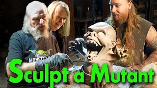 HOW TO SCULPT a Baby Mutant Halloween Prop | Monster Lab