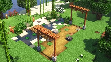 How To Build A Zen Garden | Minecraft Tutorial