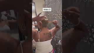 Video 2nd blonde finger waves!