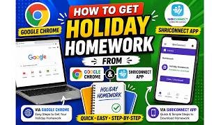 How to Download Holiday Homework from Google Chrome and Mobile App screenshot 5