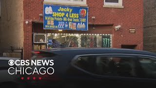 Cash register stolen from discount store in Chicago's Logan Square commuunity