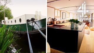 Converting a Boat into House Bigger than London Flat? | George Clark's Amazing Spaces