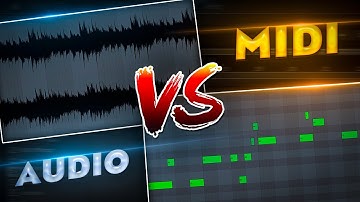 Ableton Live Audio vs Midi Tracks
