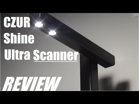 REVIEW: CZUR Shine Ultra - Next Gen Portable & Powerful Scanner Lamp