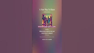 A New Way To Share 2 Short (AI Song) by #Suno lyrics by Meta Llama 3.2 AI Artificial Intelligence