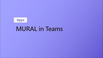 How to use MURAL in Microsoft Teams