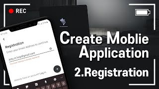 Create Registration Page in Android Studio | Part 2 (XML, Design UI)