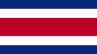 Flag of Costa Rica Waving [FREE TO USE]