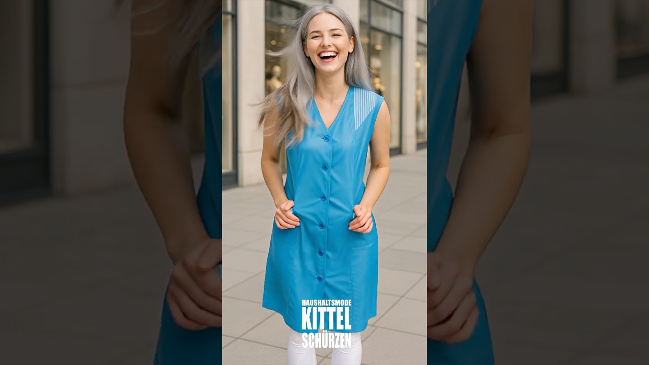 #AI Kittel I Retro-Look mit #Glanz &ndash; Ihr #Dederonkittel erobert die Innenstadt! ✨🛍️