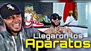 LLEGARON LOS APARATOS!!! EL ALFA ❌ NORIEL ❌ TRUENO - LOS APARATOS ✈️💰 (REACCION)