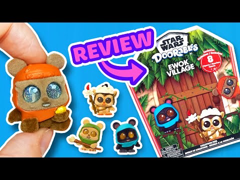 STAR WARS Doorables Ewok Village Collection Peek | Disney