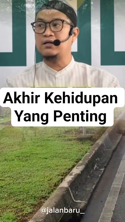 Akhir Kehidupan Yang Penting - Ceramah Ustadz Oemar Mita #oemarmita #ustadoemarmita #ceramah