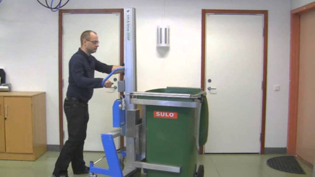 Lift&Drive Garbage bin turner