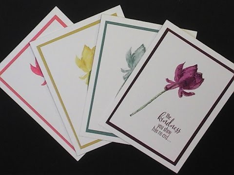 for craft sale h Sneak Blossom Lotus Peek: Sale bration 2015 Stampin'Up! a