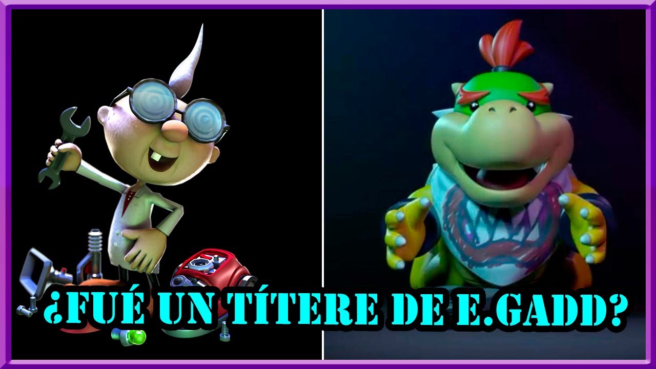 ¿Realmente Bowser Jr le robó el pincel mágico al profesor E Gadd? - Teoría Super Mario Sunshine