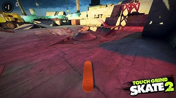Touchgrind Skate 2: The Docks Challenges - late forward impossible
