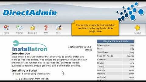 Hoe installeer ik software met Installatron