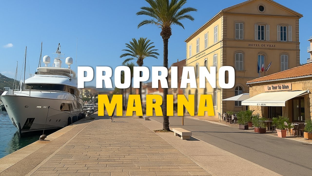 Walking Tour Around Propriano Marina ⛵ | Corsican Vibes & Local Spots | 4K