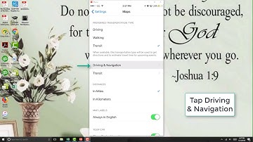 Turn OFF Avoid Tolls in Maps on iPhone