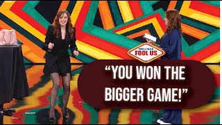 Penn and Teller Fool Us  Rachel Wax  “You Won the Bigger Game”