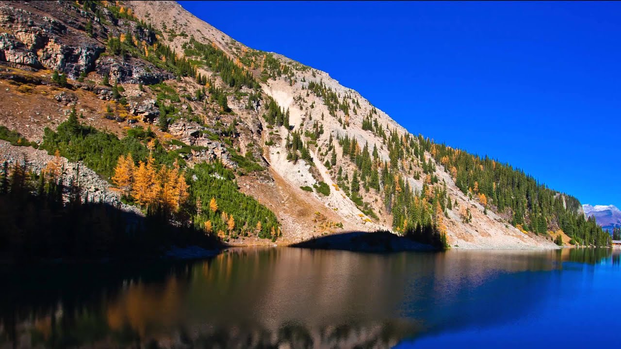 Time Lapse Hike Up To Devil's Thumb From Lake Louise