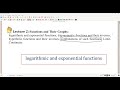 National University- Calculus I: Lecture 2