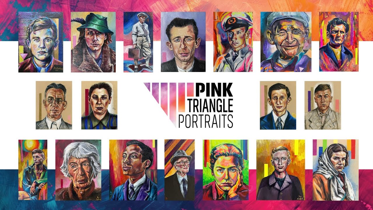 Pink Triangle Portraits Presentation at Clark University