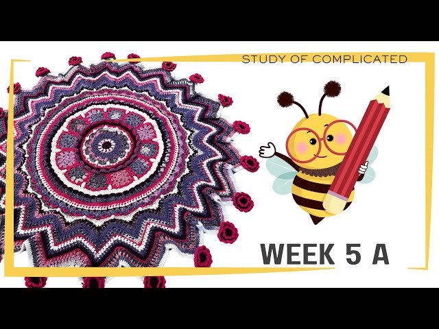 Left Hand: Week 5A: Crochet the Study of Complicated Flower