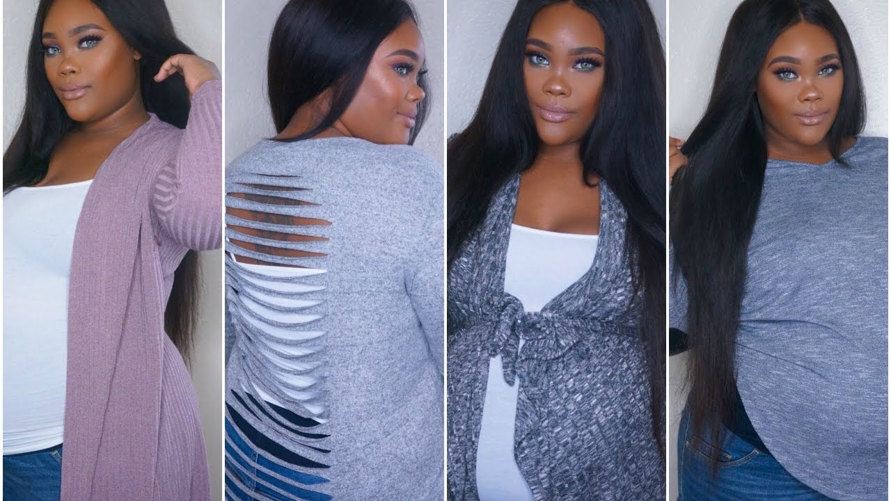 Comfy Plus Size Fashion Nova Clothing Haul! - YouTube
