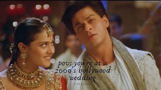pov : you're at a 2000's bollywood wedding screenshot 1