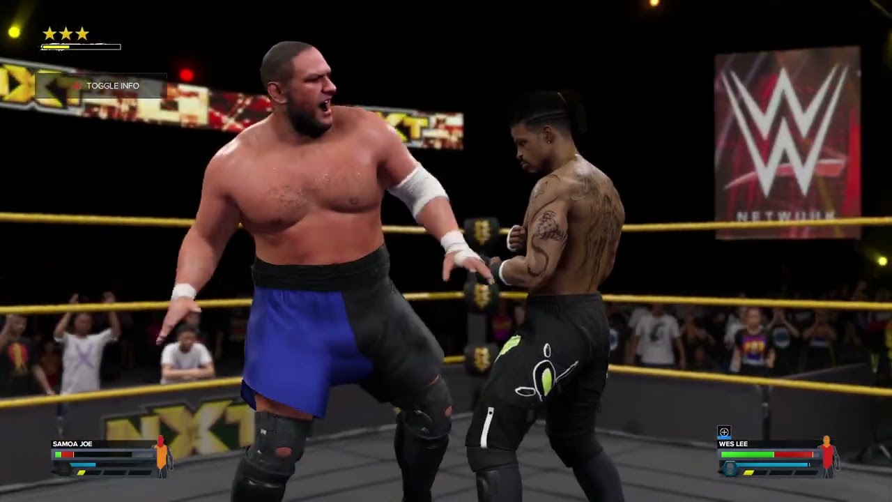 Wes Lee VS Samoa Joe - NXT #009