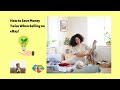 How to Save Money Twice When Selling on eBay!