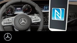 Mercedes-Benz: S-Class – Wireless charging and NFC setup