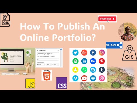 Publish your portfolio